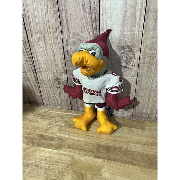 1994 Stuffins Arizona Cardinals Mascot Plush 11” - Picture 1 of 8